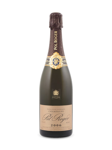 Pol Roger Vintage Extra Cuvee de Reserve Brut Rosé Champagne 2006