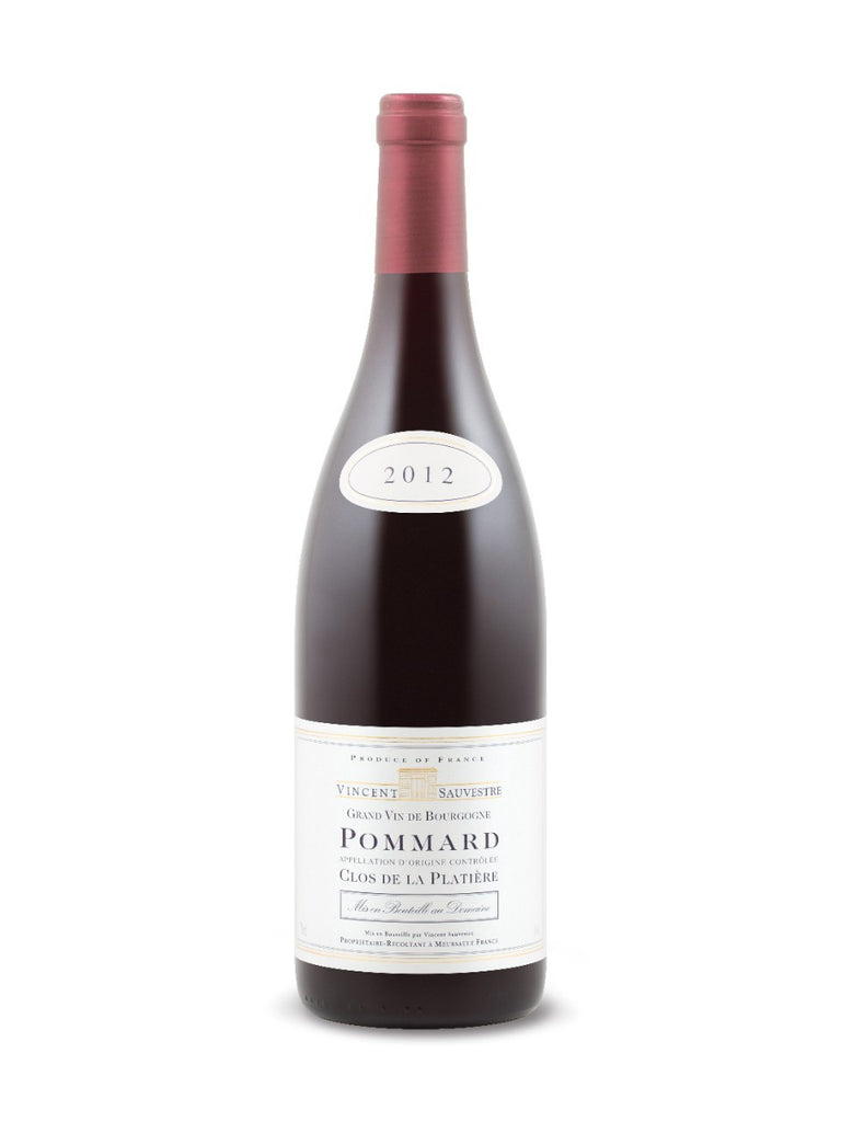 Vincent Sauvestre Clos de La Platière Pommard 2012