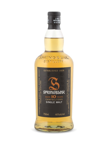 Springbank 10-Year-Old Cambeltown Single Malt Scotch Whisky
