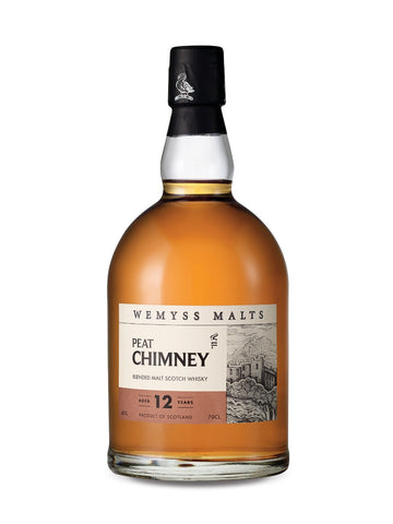 Wemyss Peat Chimney 12 YO Blended Malt Scotch