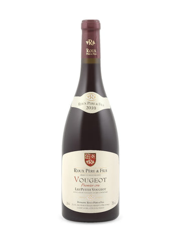Roux Père & Fils Vougeot Les Petits Vougeots 1er Cru 2010