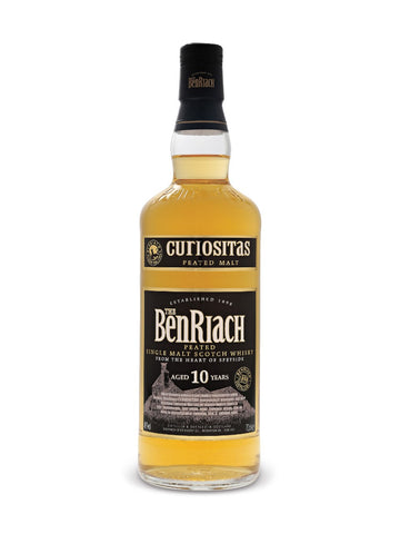The Benriach Distillery Curiositas Peated Over 10 Years Old