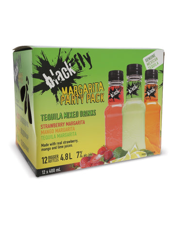 Black Fly Tequila Margarita Party Pack 12 Pk-Pet