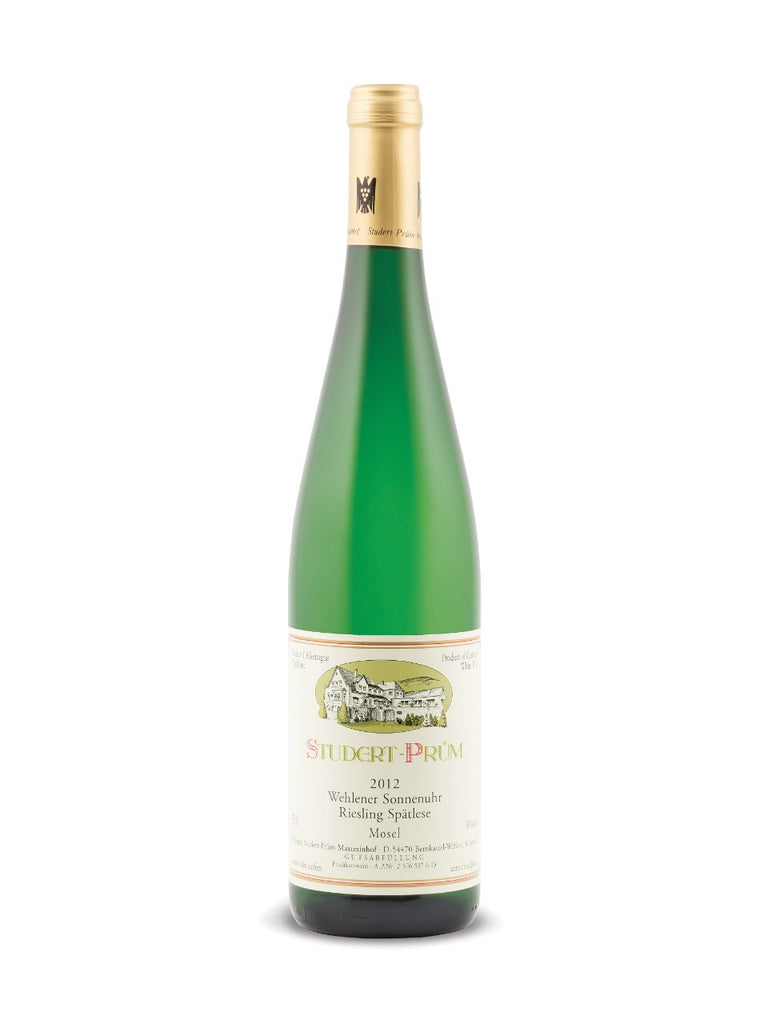 Studert-Prüm Wehlener Sonnenuhr Riesling Spätlese 2012