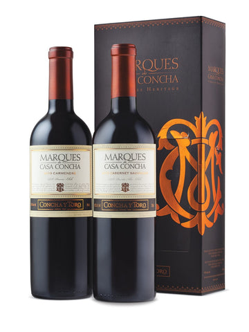 Marqués de Casa Concha Cabernet Sauvignon 2012 & Carmenère 2012