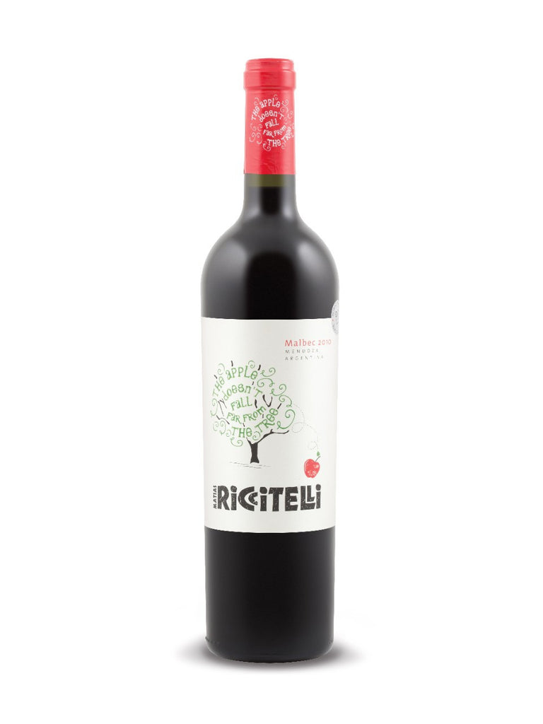 Matias Riccitelli The Apple Doesn't Fall Far From The Tree Malbec 2010