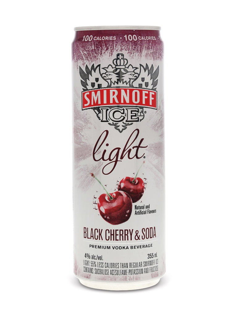 Smirnoff Ice Light Black Cherry & Soda