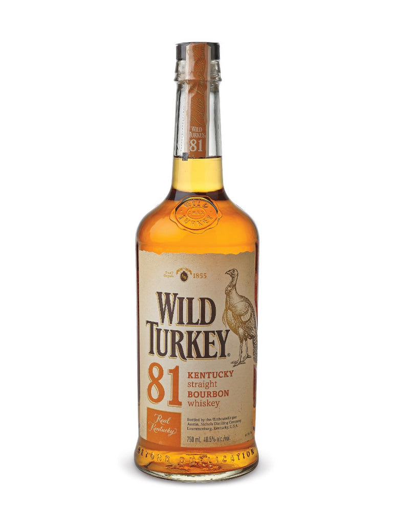 Wild Turkey 81 Proof Kentucky Straight Bourbon