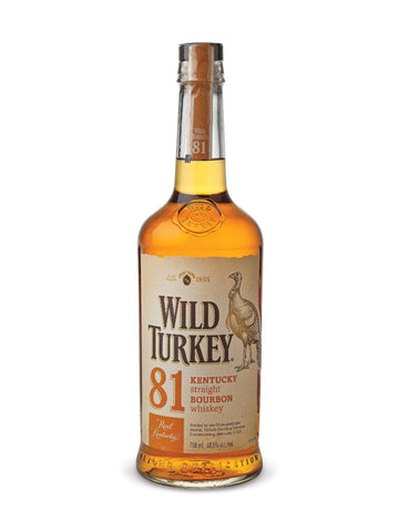 Wild Turkey 81 Proof Kentucky Straight Bourbon