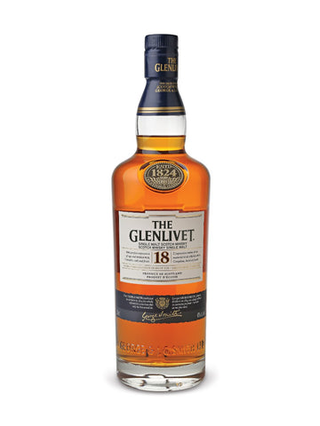 The Glenlivet 18 Years Old Single Malt Scotch Whisky