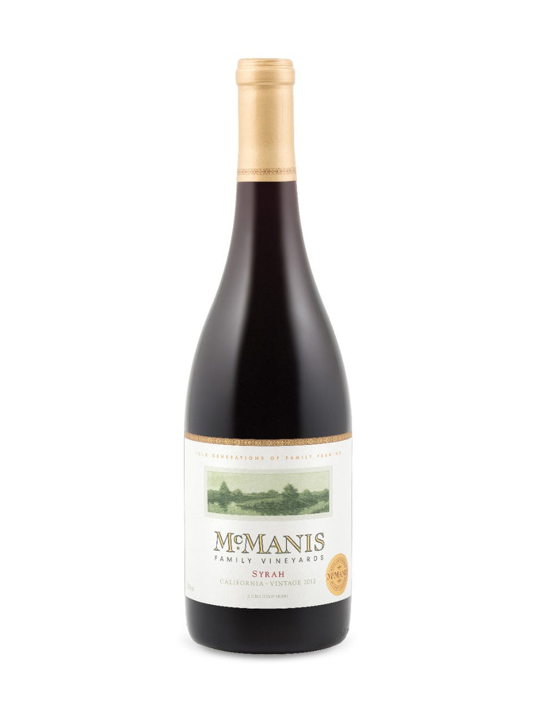 McManis Family Vineyards Syrah 2012