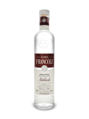 Luigi Francoli Grappa Nebbiolo