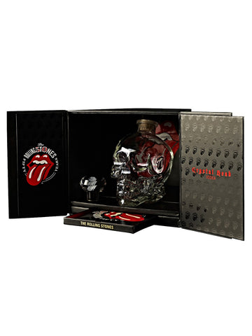 CRYSTAL HEAD VODKA ROLLING STONES COMMEMORATIVE 50TH ANNIVERSARY EDITION GIFT