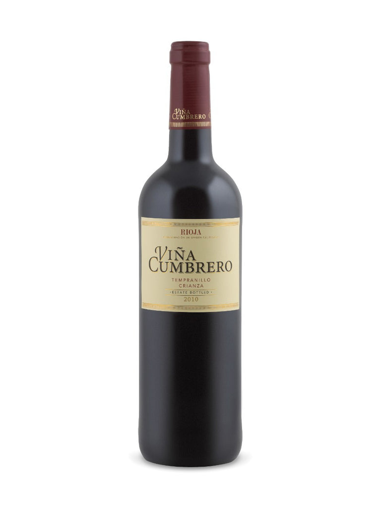 Viña Cumbrero Tempranillo Crianza 2010