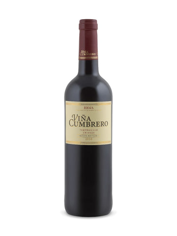 Viña Cumbrero Tempranillo Crianza 2010
